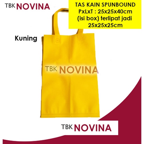 TAS SPUNBOUND / TAS KAIN DUS NASI / TAS NASI KOTAK / TAS KOTAK KUE / SHOPPING BAG