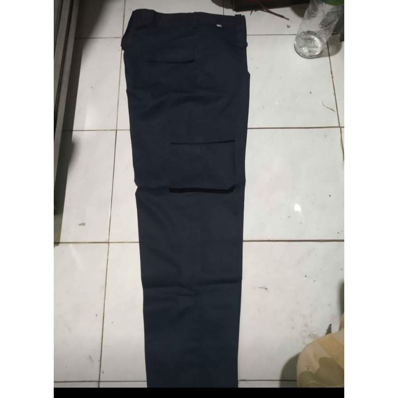 Celana PDL Biru Dongker/ Celana Kempol/Celana Satpam/ Celana Lapangan