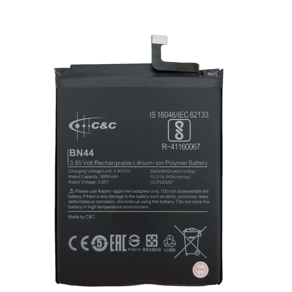 Batre battery baterai Double Power IC/C&amp;C Xiaomi Redmi 5 /  Plus BN44