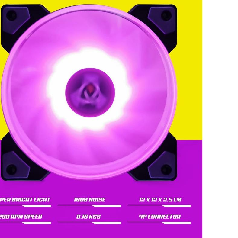 ❊ Fan Casing VARRO ARFLOW LED 120MM LED FAN ✺