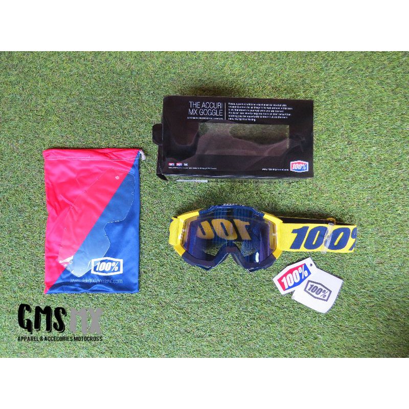 Kacamata Goggle 100 Percent Racecraft Original.Goggle 100 Percent