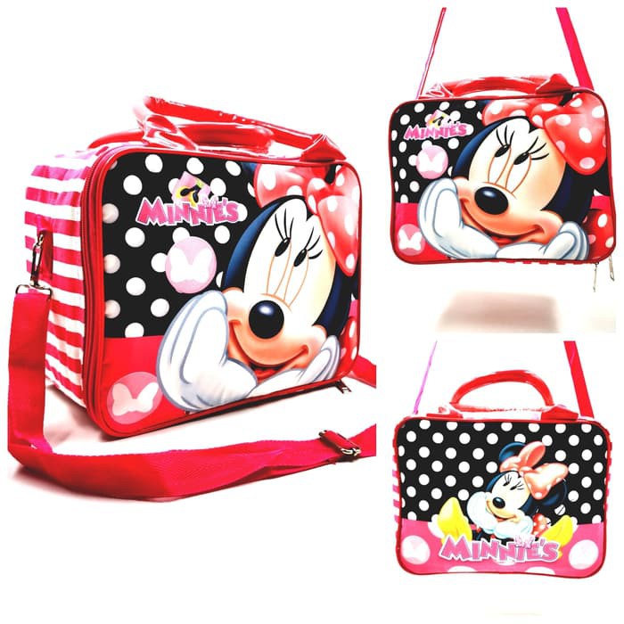 Tas Trolly Anak/Troli Roda 3/Trolly Roda 3 Serbaguna/Trolly Sekol NR353  Travel Bag Koper Kanvas S