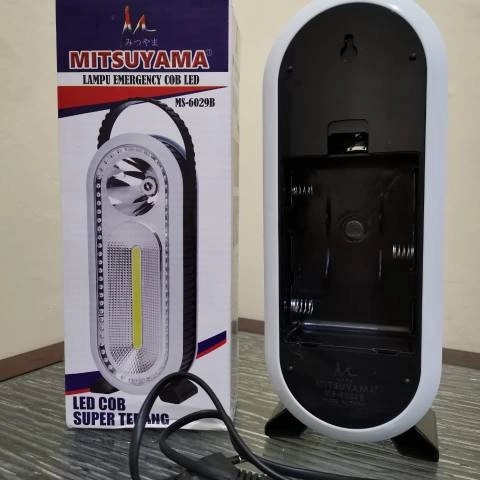 COD Lampu Emergency Led Mitsuyama MS-6029B Led 1W+COB//LAMPU DARURAT