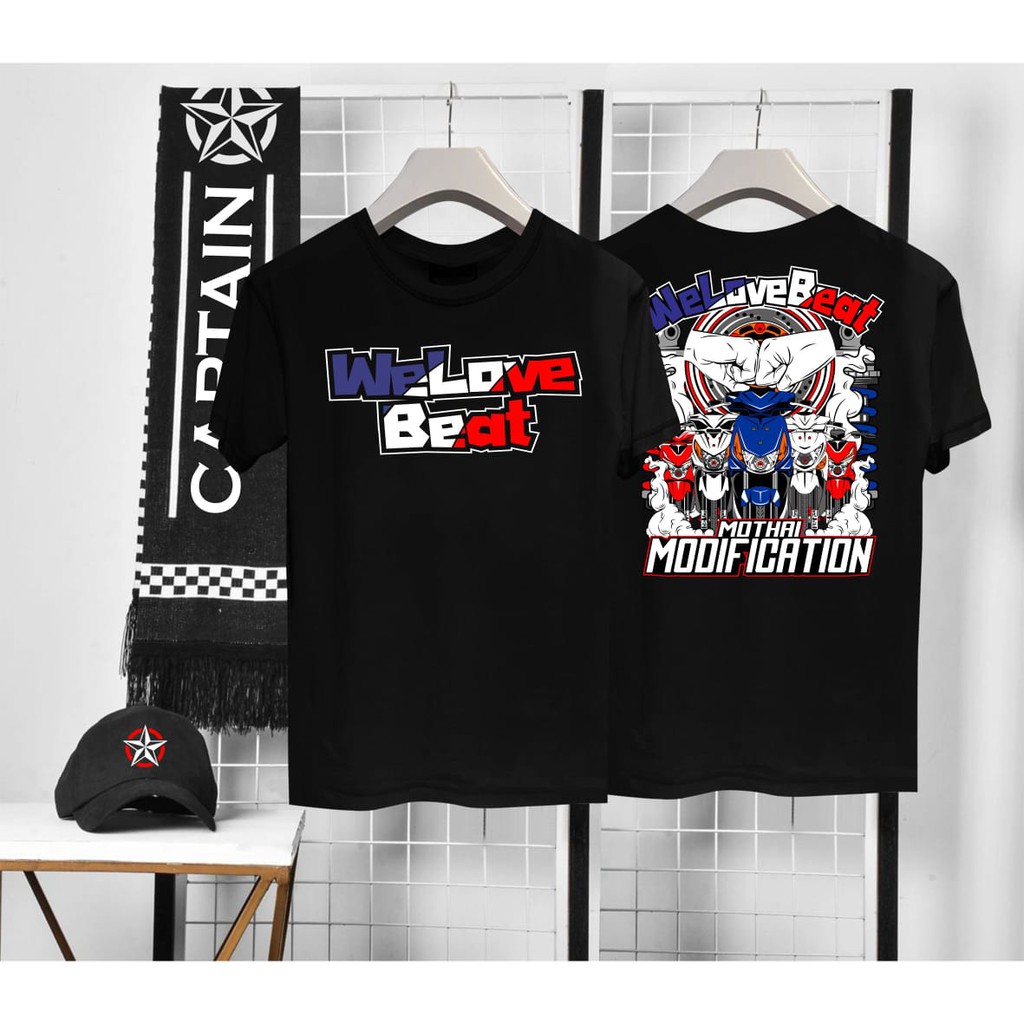  BAJU  TSHIRT KAOS  DISTRO RACING  BEAT MOTHAI MODIFICATION 