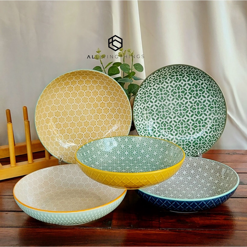 Mangkok Sup | Soup Plate | Mangkok Sup Motif | Mangkok Keramik