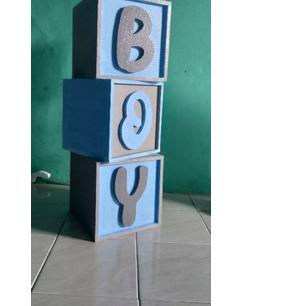 ✰ box huruf angka / Styrofoam/ gabus Ω