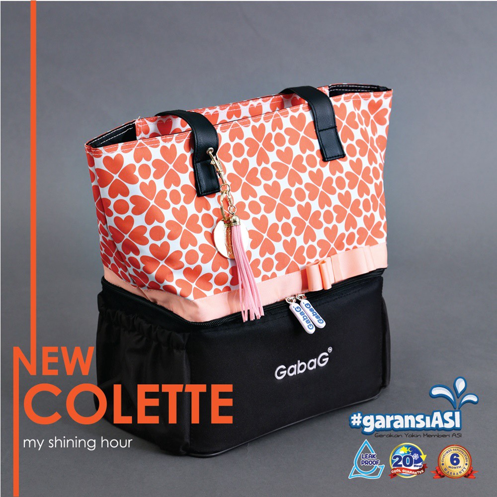 GABAG COOLER BAG/ TAS PENDINGIN ASI IBU MENYUSUI - NEW COLETTE
