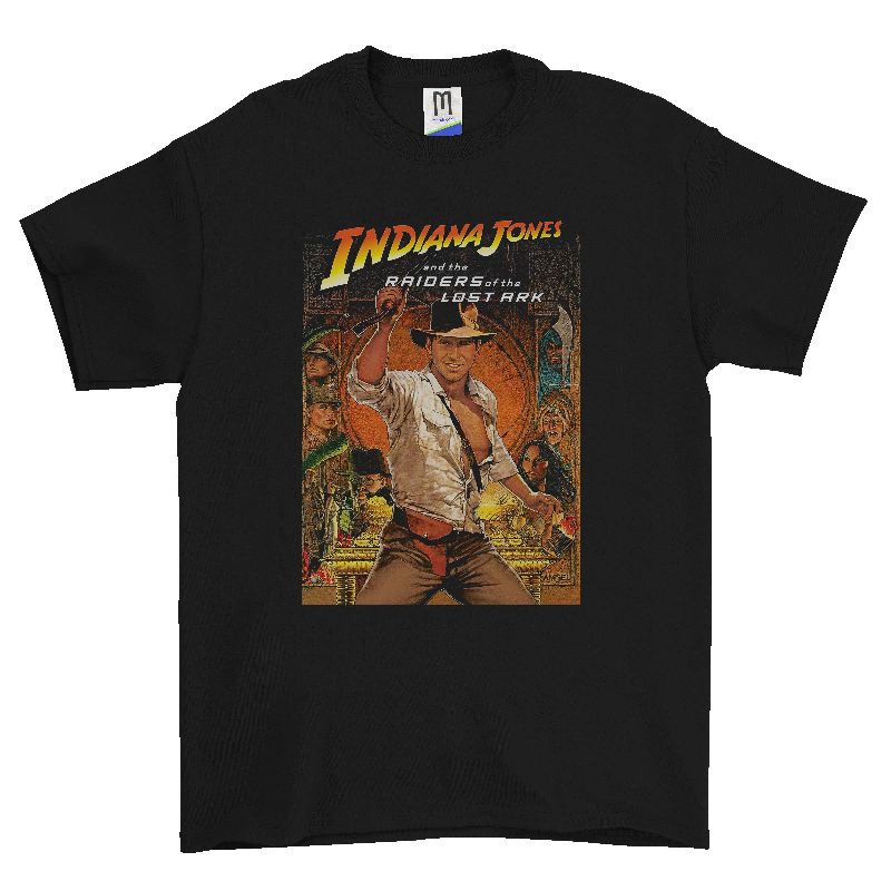 kaos tshirt movie indiana jones