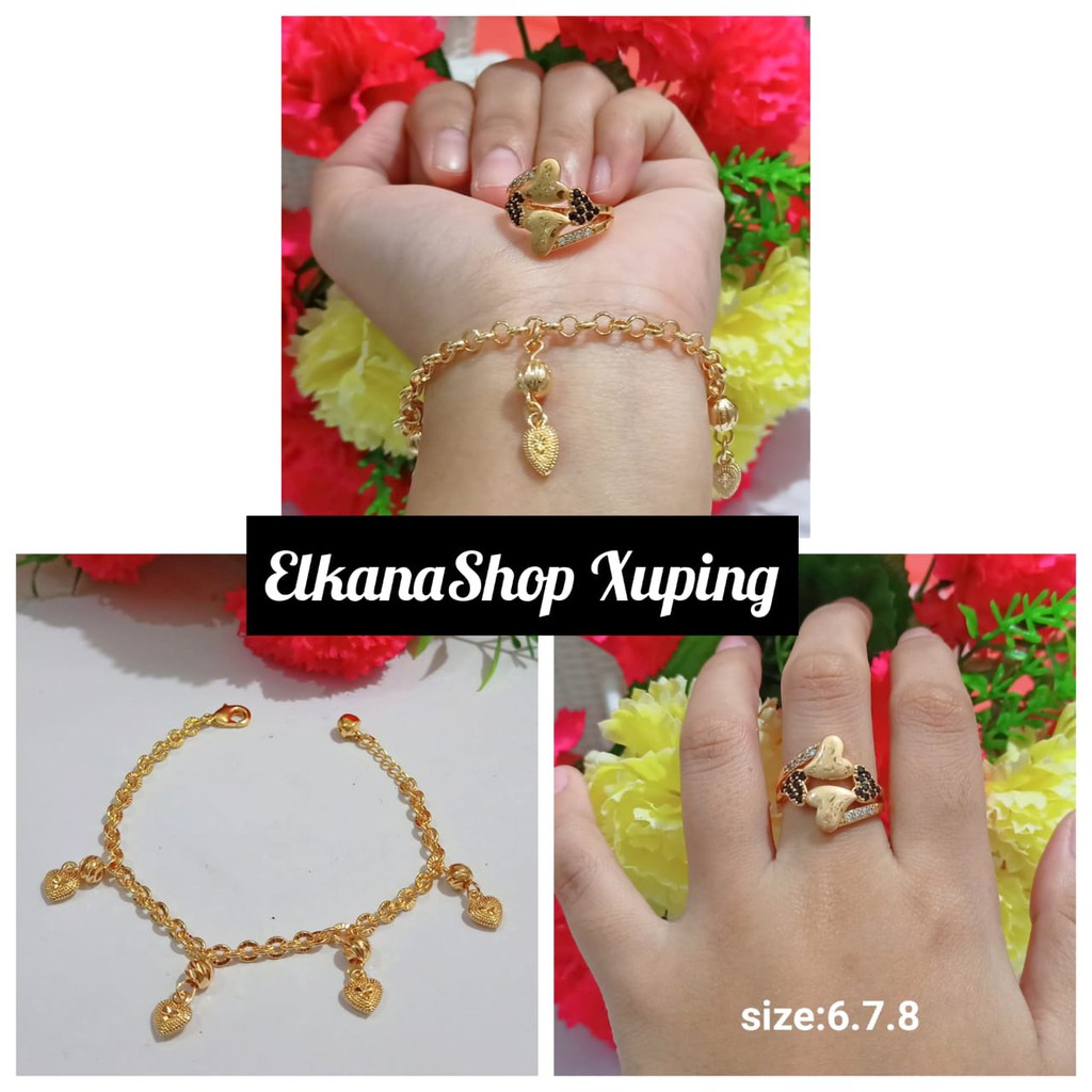 Gelang nuri dewasa free cincin xuping