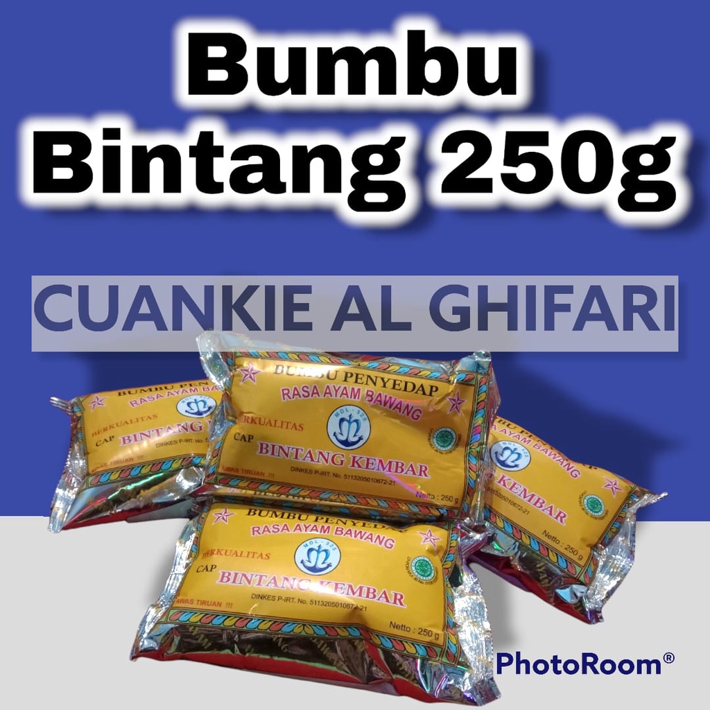 Bumbu bintang gurih dan lezat 250 gram..