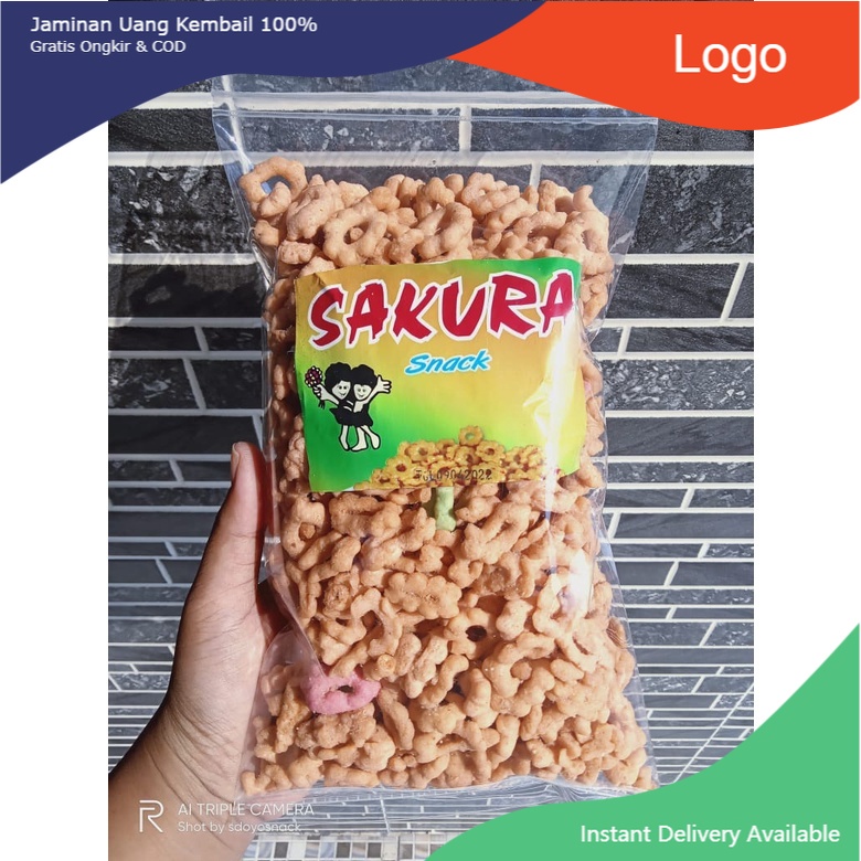 

Snack jajan snack sakura 250gr