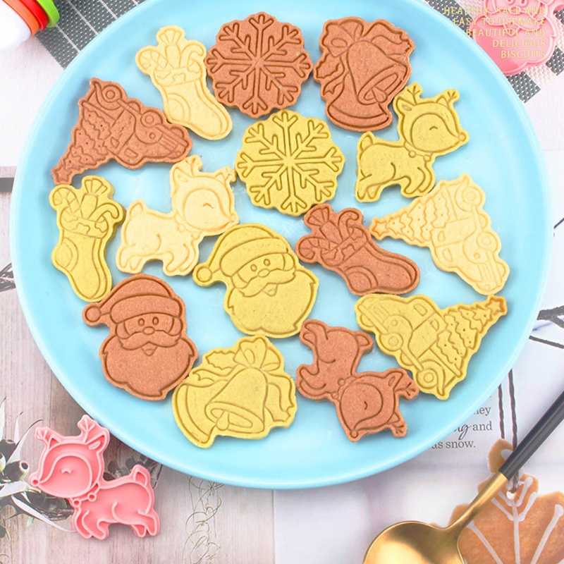 Zzz Cetakan Biskuit / Cookies / Fondant Bentuk Kartun 3D Bahan Plastik