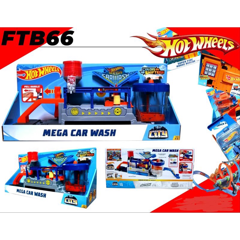 HOTWHEELS MEGA CAR WASH