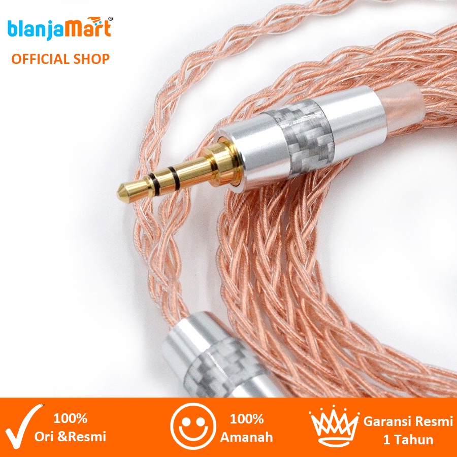 KZ 8 Core High Quality OFC Upgrade Cable Non Mic 90-6 Upgrade Kabel Kabel KZ ZSN Pro X  ZS10 Pro ZSX