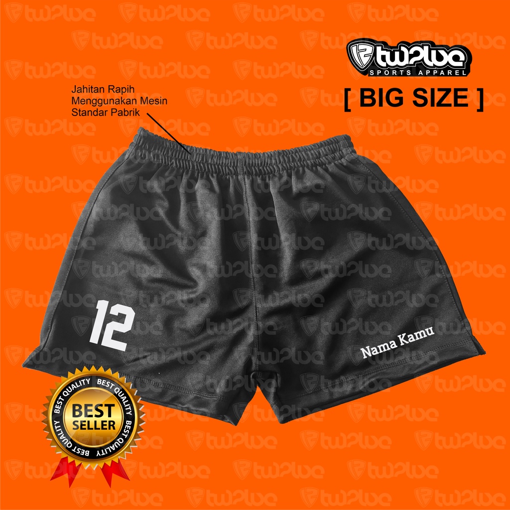 [JUMBO] Celana / Kolor Voli Voly Volly Volley Wanita Ukuran  Sablon suka suka