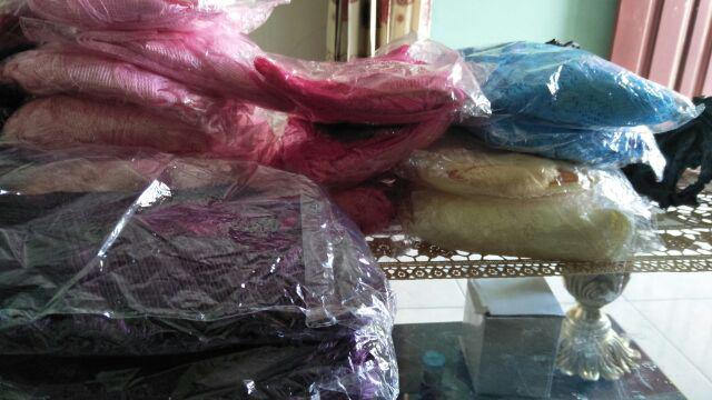 ( 1kg Muat 16pc ) Tirai Benang Motif Love / Tirai Hiasan Dekorasi Pintu Cantik Termurah!!!