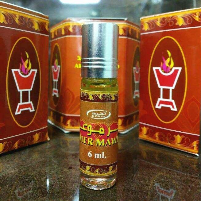 Akher Mawed Parfum DOBHA 6ml Minyak Wangi Roll On Non Alkohol