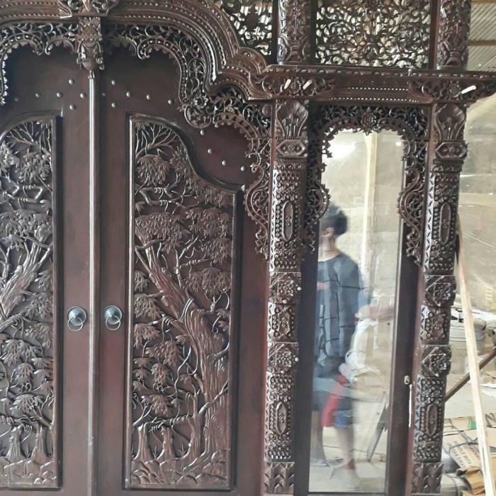 PINTU UKIR GEBYOK 3D RAMAYANA 350cm