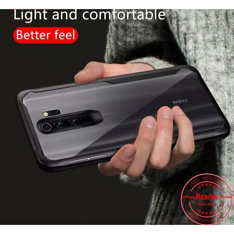 Xiaomi Redmi Note 8 / Note 8 Pro Soft Case Ipaky Shield Bumper Cover