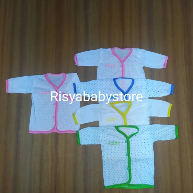 Baju bayi panjang harga grosir Motif polkadot