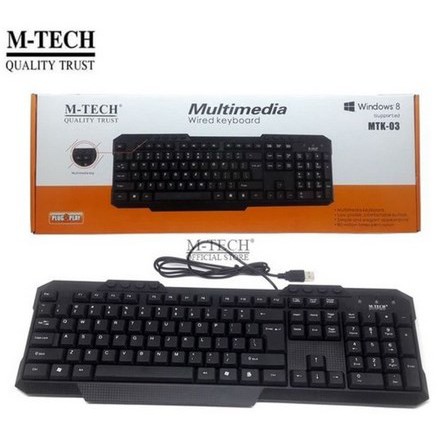 ITSTORE Keyboard USB Standard Multimedia Votre KB-2308   KB2308 MTECH STK-01 STK01 MTK-03 MTK03 EYOTA M-Tech