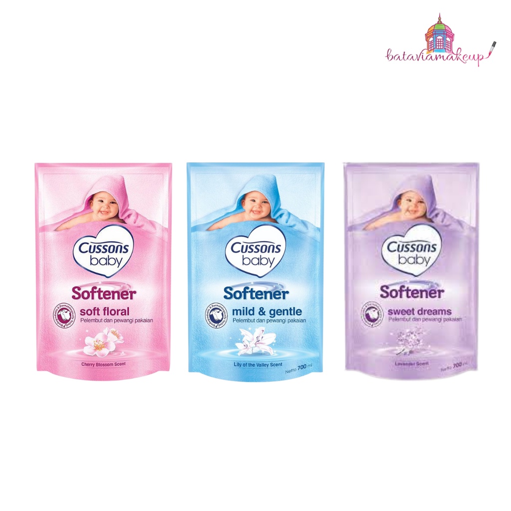 Cussons Baby Softener 700ml ALL VARIAN/Cusson pelembut bayi/Pembersih Pakaian Bayi/Pewangi Baju Bayi