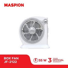 Maspion JF-2122 T Box Fan Kipas Angin - Putih [12 Inch/30 cm]