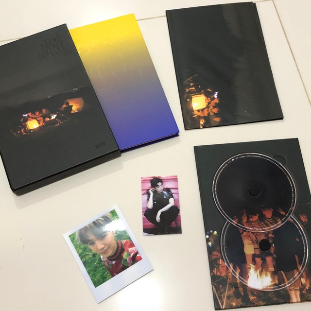 BTS album Young Forever Night Version Unsealed pc suga + special pc jk
