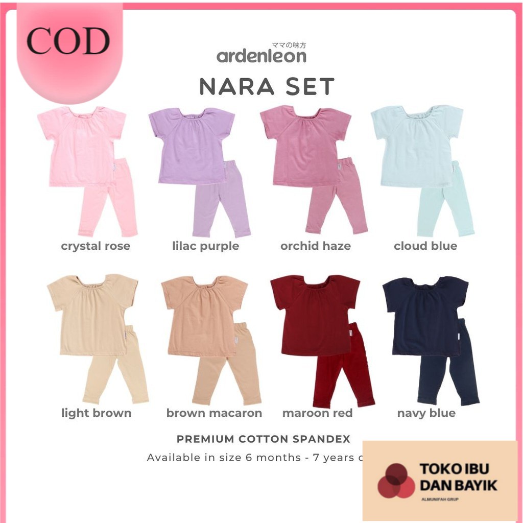 ARDENLEON Girls Nara Set (2- 4 Yr)