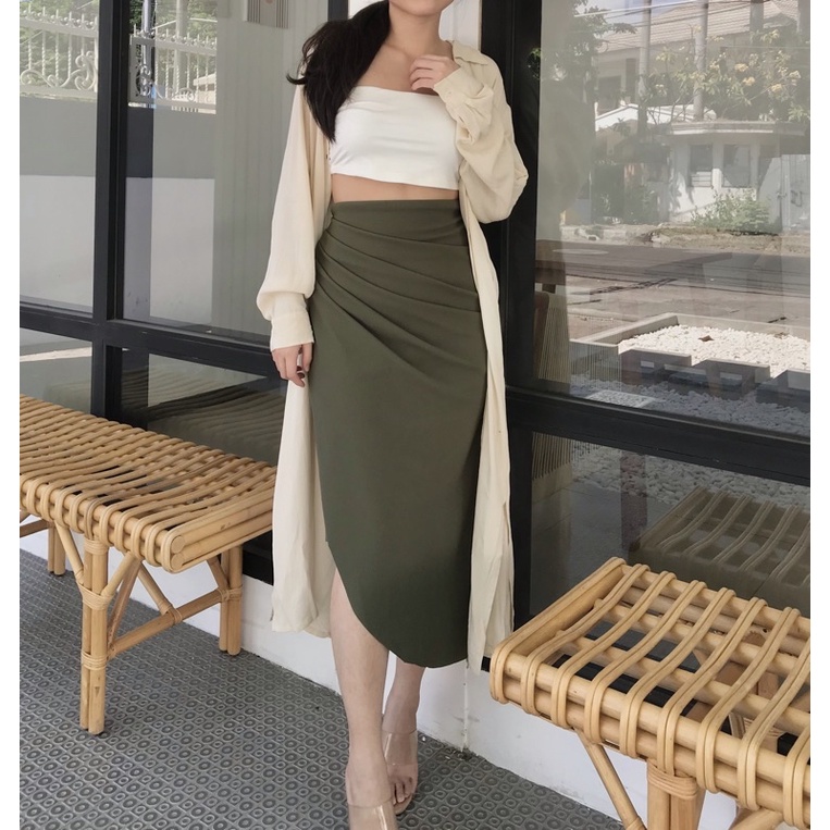 Selim Label Aria Skirt Wrap Skirt Rok Lilit