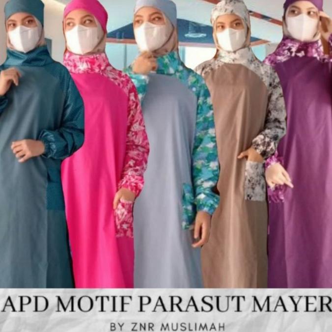 GOWN APD MOTIF PREMIUM | APD Gown Medis | Gown Medis Waterproof