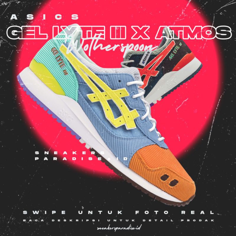 Asics Gell III x Atmos X Sean Wotherspoon