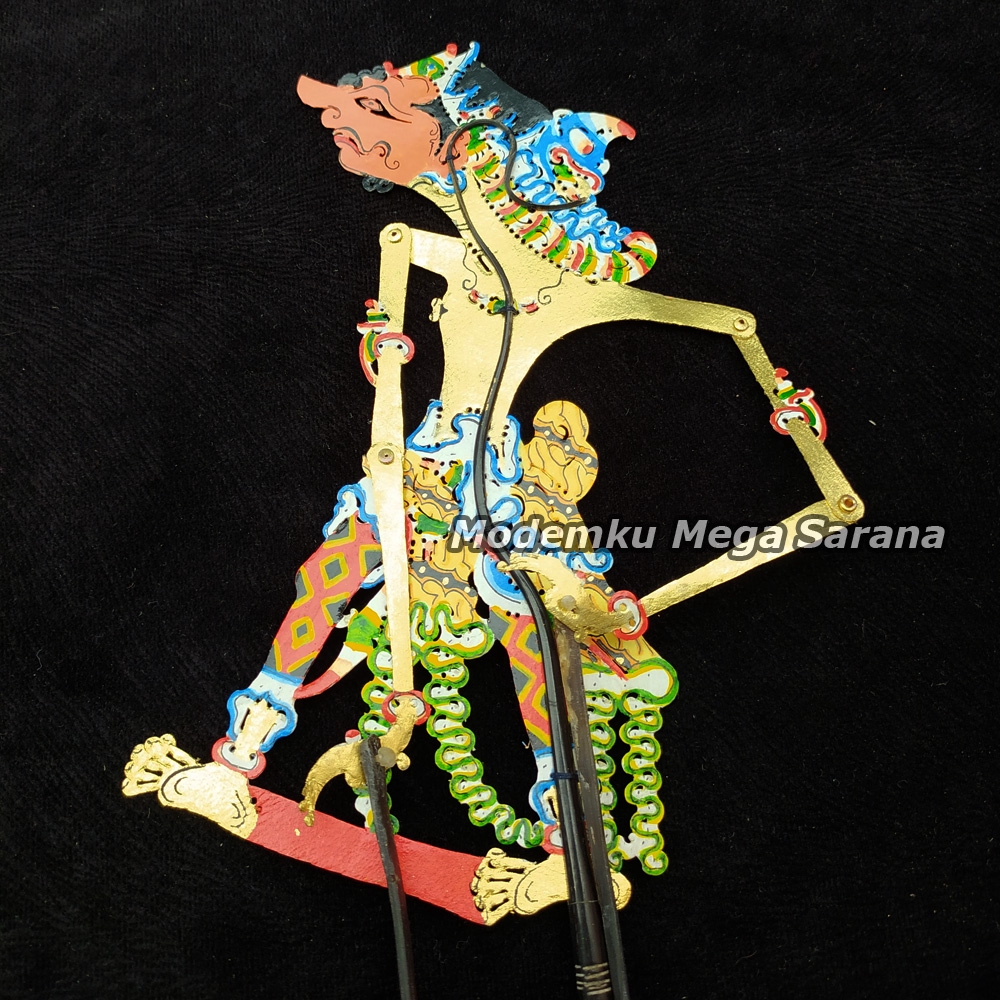 Miniatur Wayang Kulit Kurawa Citraksi - Mini Caperan Super