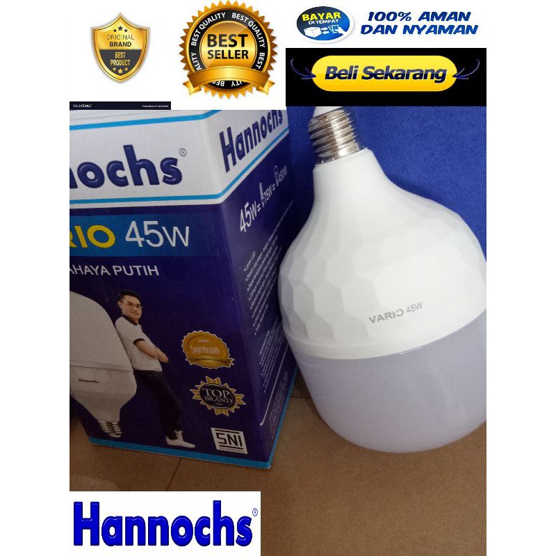 Lampu LED Hannochs 45 Watt VARIO CAHAYA PUTIH