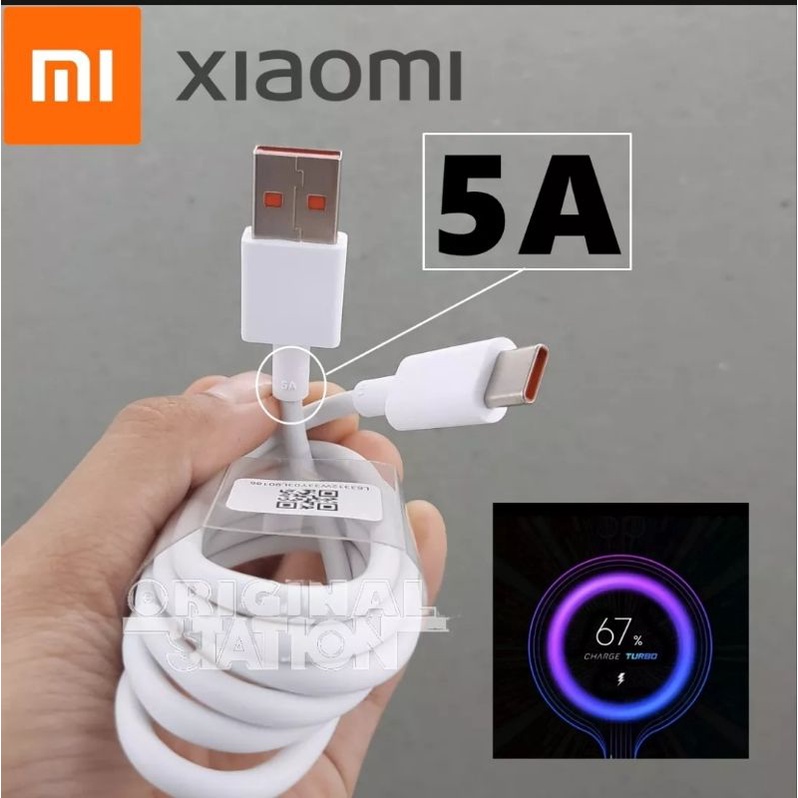 ( Garansi TURBO CHARGE) Kabel charger kabel cas kabel data xiaomi Mi10T MI10 5G redmi note 10 pro Mi 11 lite Poco X5 X3 pro poco X3 NFC poco F2 pro F3 pro M2 pro note 10 PRO Xiaomi 11T Support TURBO Charge dan Fastcharging TYPE C