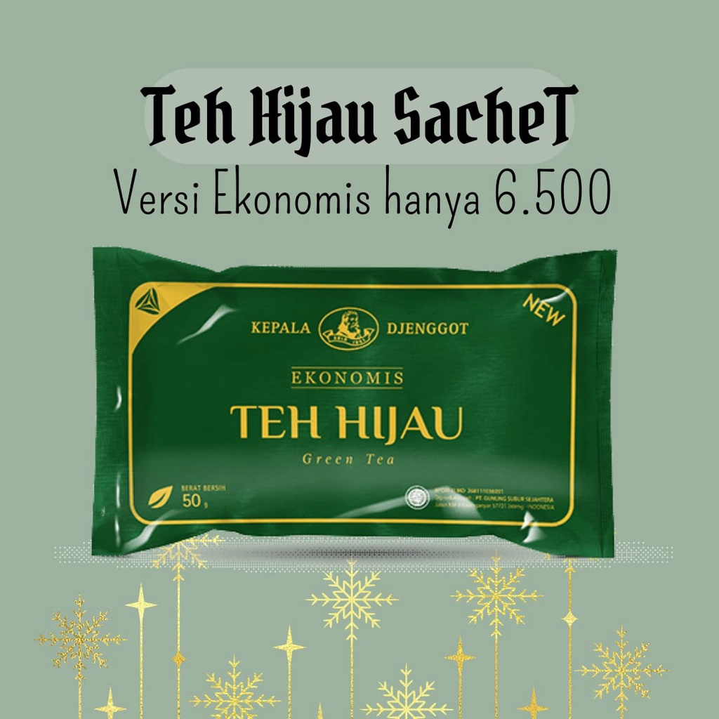 

teh hijau sachet