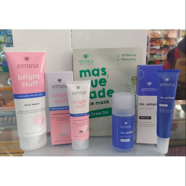 Paket Emina Bright Stuff for Acne Prone