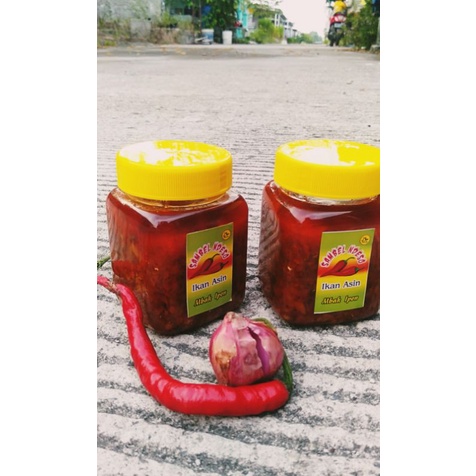 

Sambel Ikan Asin ViraaaL 200gr Gurih pedas nampol