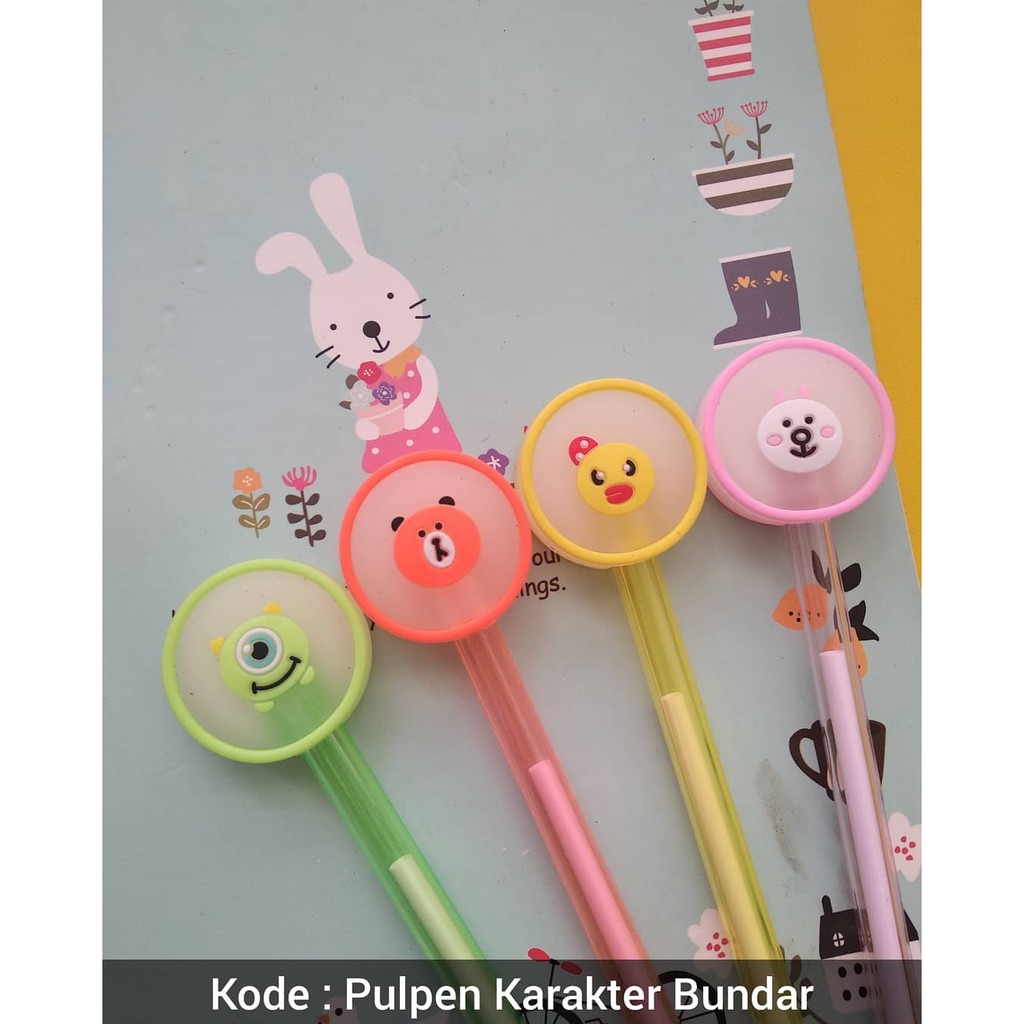 

Pulpen Karakter Bundar