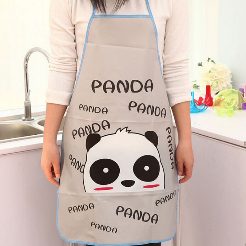 Celemek Dapur Karakter Kartun Lucu / Anti Air WaterProof Apron