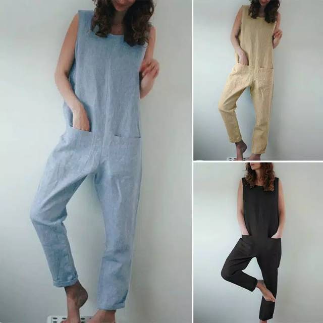 Jumpsuit bigsize Zanzea original