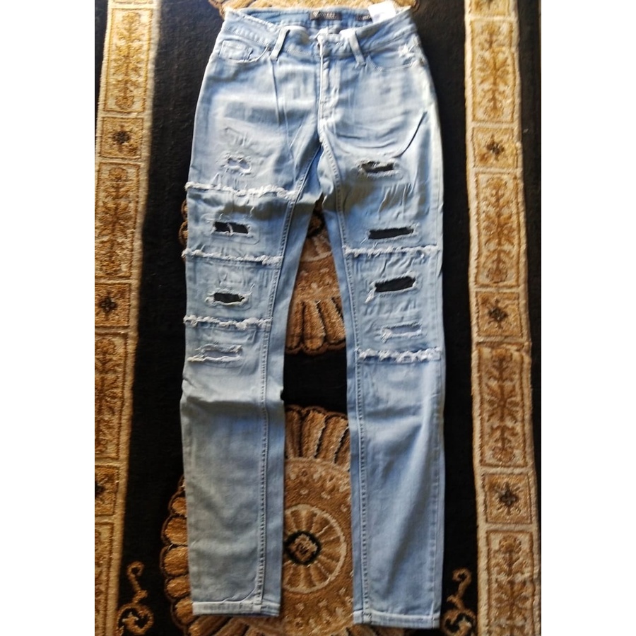 Woman Ripped Jeans original Guess