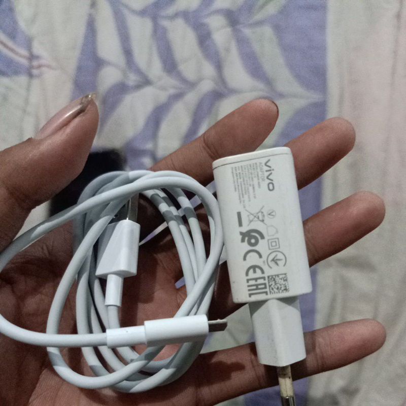 charger original copotan hp vivo
