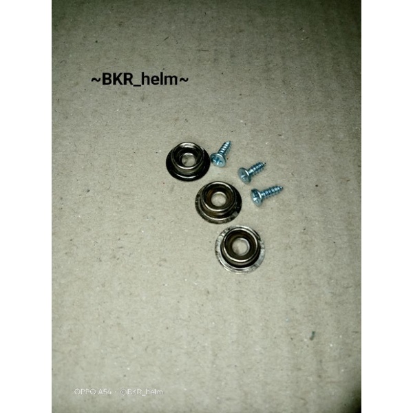 kancing kaca helm bogo