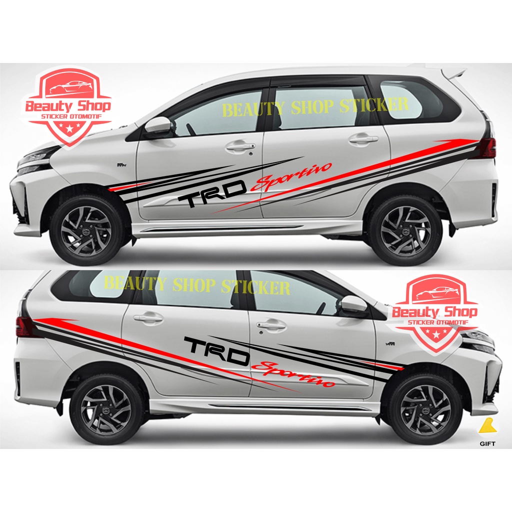 sticker avanza stiker xenia stiker avanza veloz all new / old xenia avanza universal