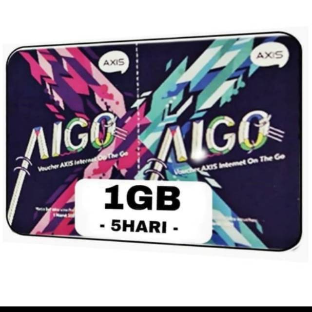 Voucher Axis 1GB 5Hari