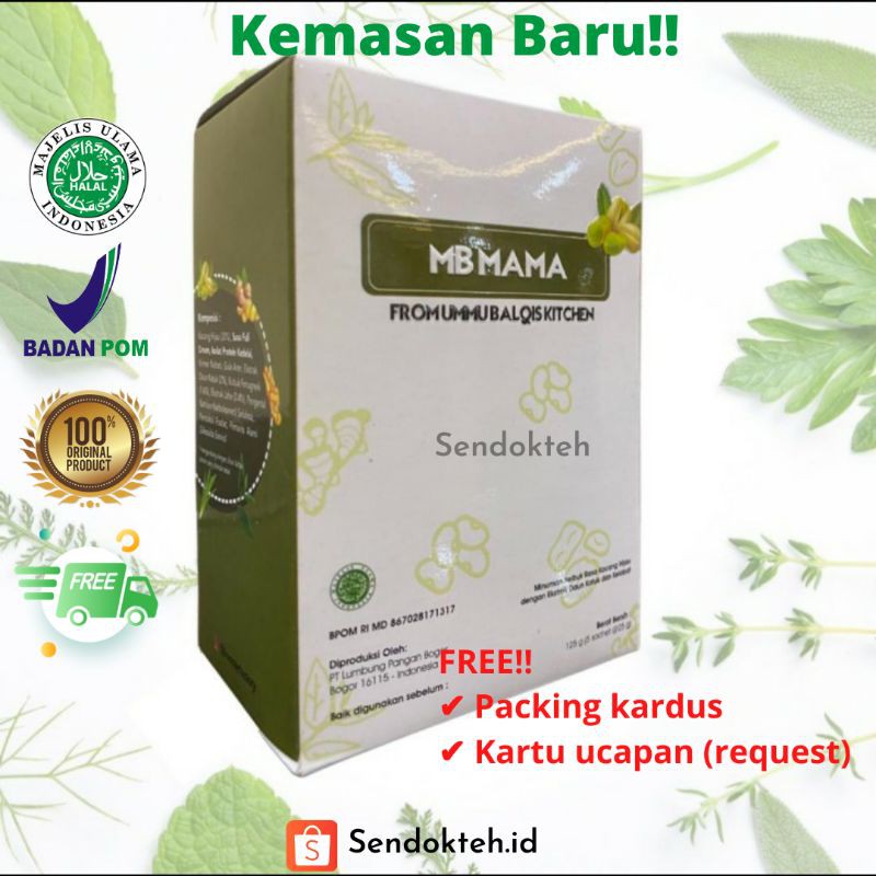 

Booster Factory MB Mama Mungbean Mama Asi Booster From Ummubalqis Kitchen 1 Box 5 Sachet