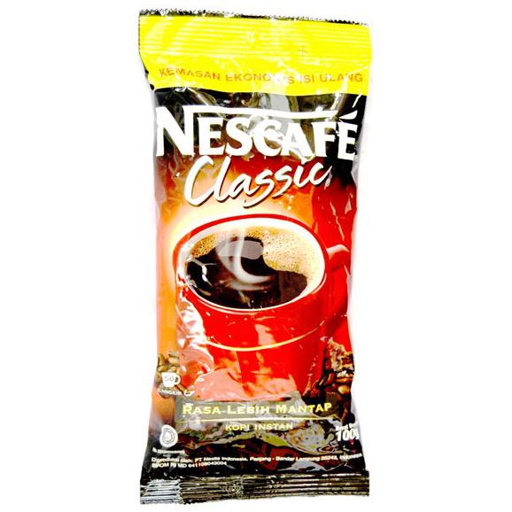 

Sale!!! Nescafe Classic Bag 100 Gr Gilaa!!!