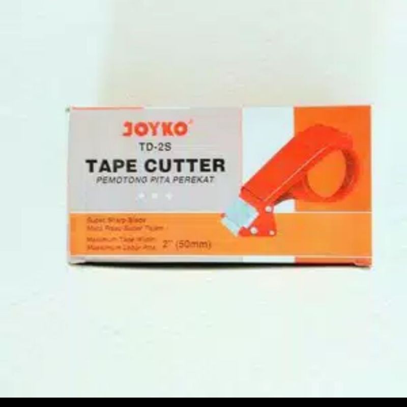 

Dispenser Plakban Lakban Tape Cutter 2 inch JOYKO TD-2S (Besi)