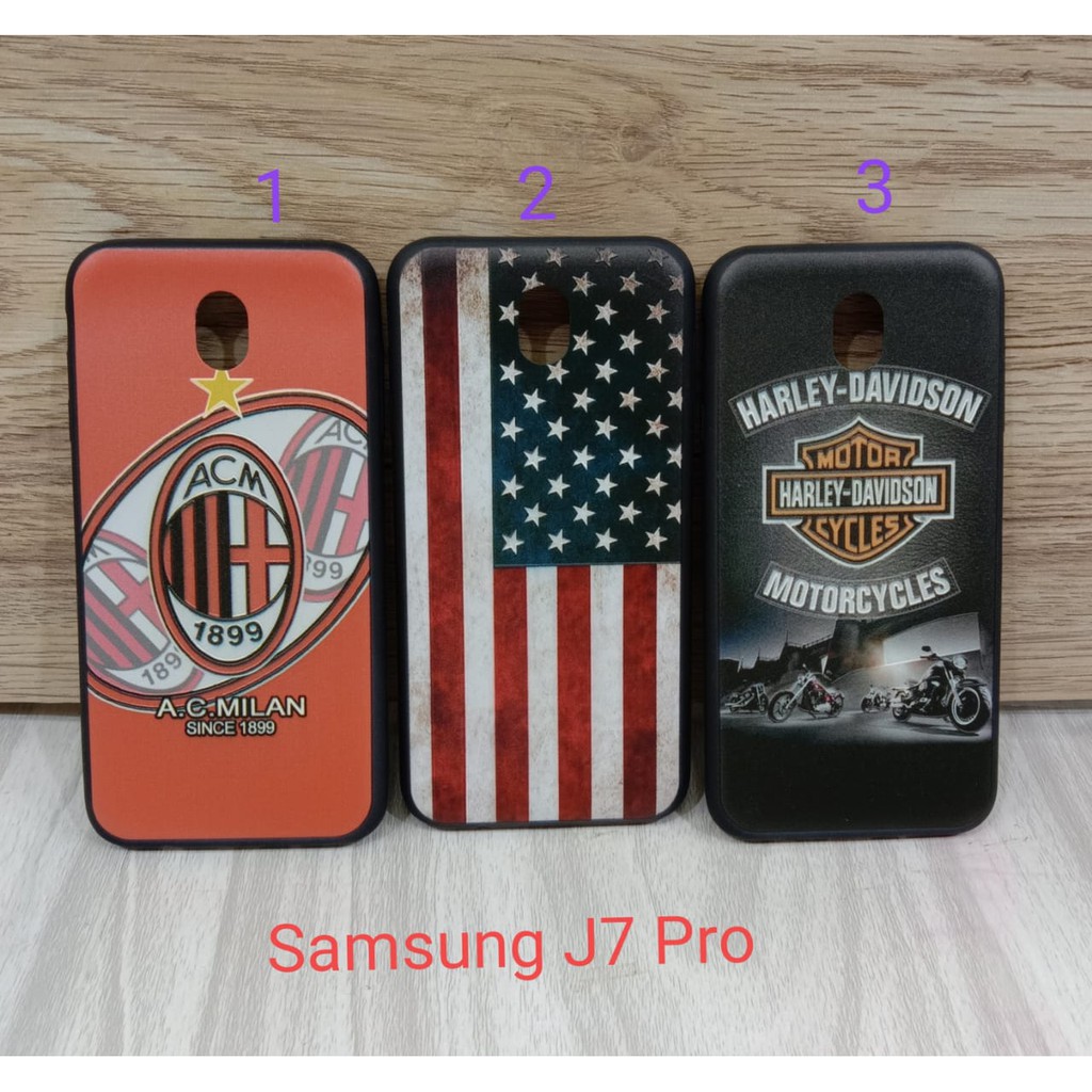 SAMSUNG GALAXY V, J7 PRO MAN CASE SOFT CASE MOTIF COWOK